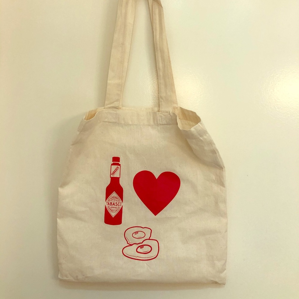 I Love Tobasco Tote Bag